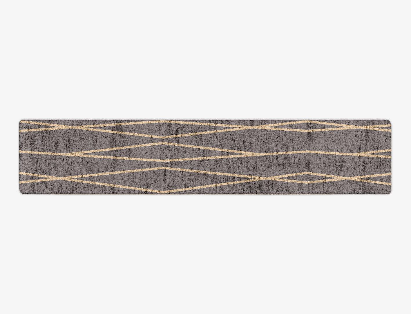 Ply Minimalist Runner Hand Tufted Bamboo Silk Custom Rug by Rug Artisan