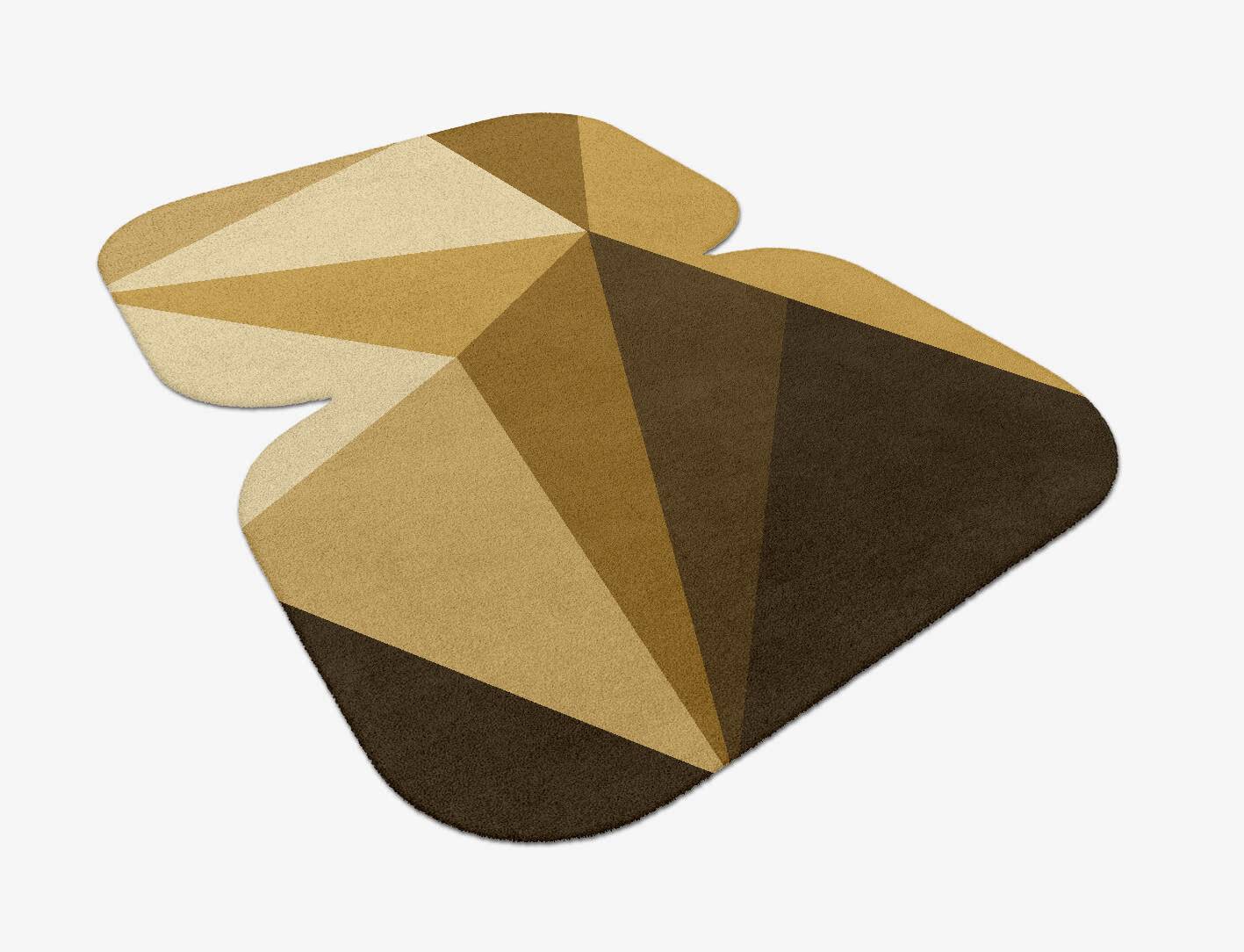 Polyhedron Modern Geometrics Eight Hand Tufted Pure Wool Custom Rug by Rug Artisan