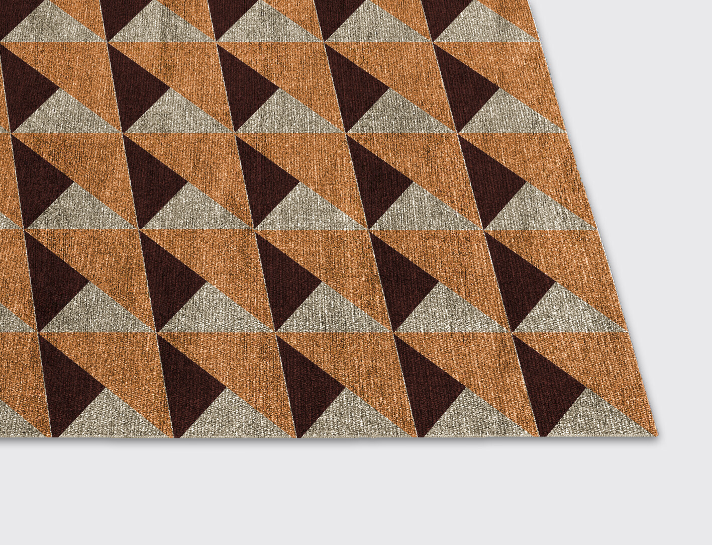 Prism Geometric Rectangle Flatweave Bamboo Silk Custom Rug by Rug Artisan