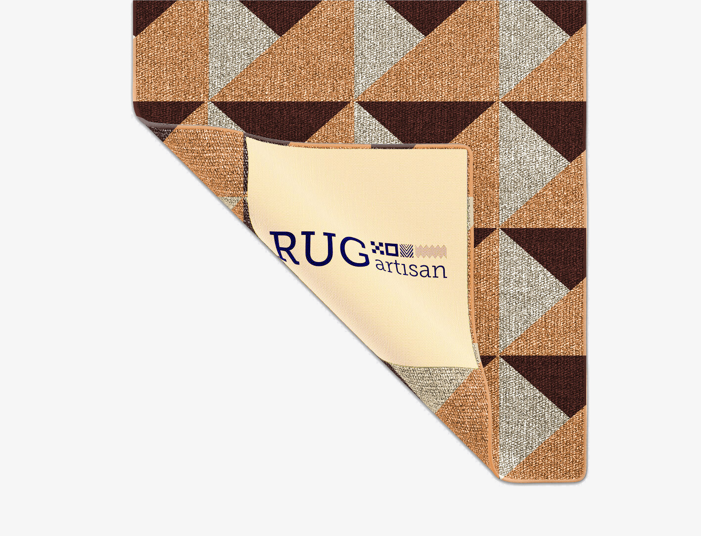 Prism Geometric Runner Flatweave New Zealand Wool Custom Rug by Rug Artisan