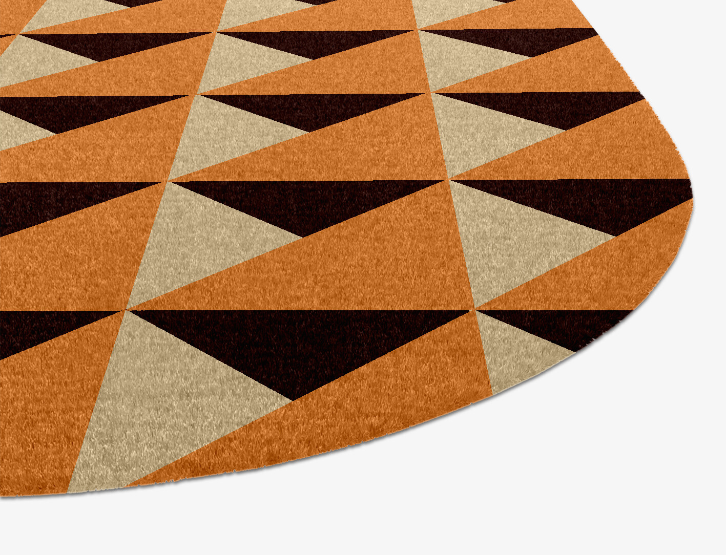 Prism Geometric Eight Hand Knotted Tibetan Wool Custom Rug by Rug Artisan