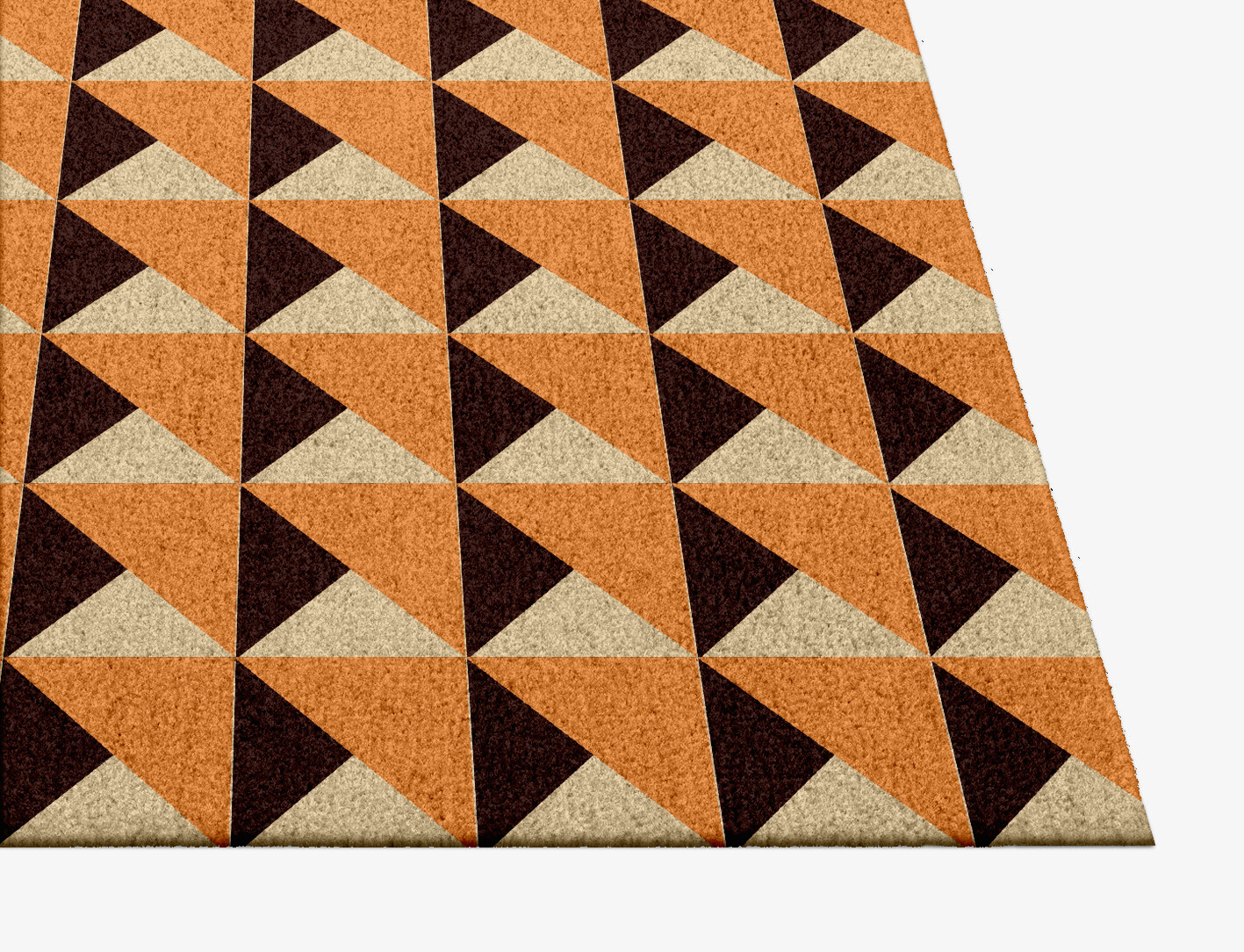 Prism Geometric Square Hand Knotted Tibetan Wool Custom Rug by Rug Artisan