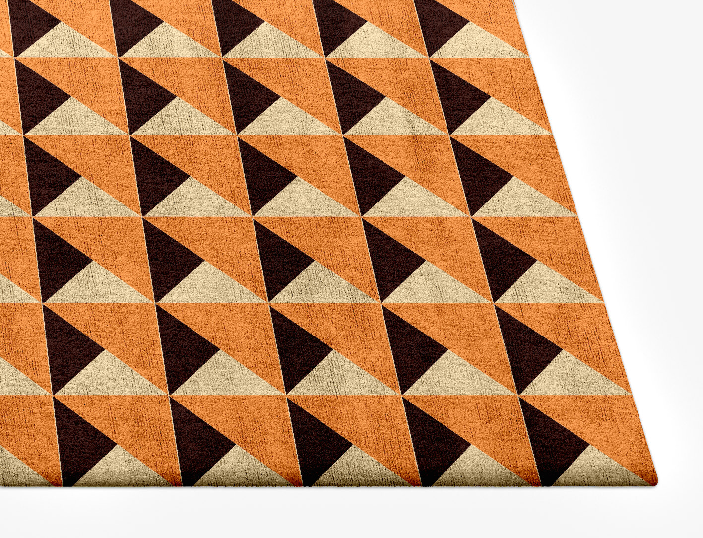 Prism Geometric Rectangle Hand Tufted Bamboo Silk Custom Rug by Rug Artisan