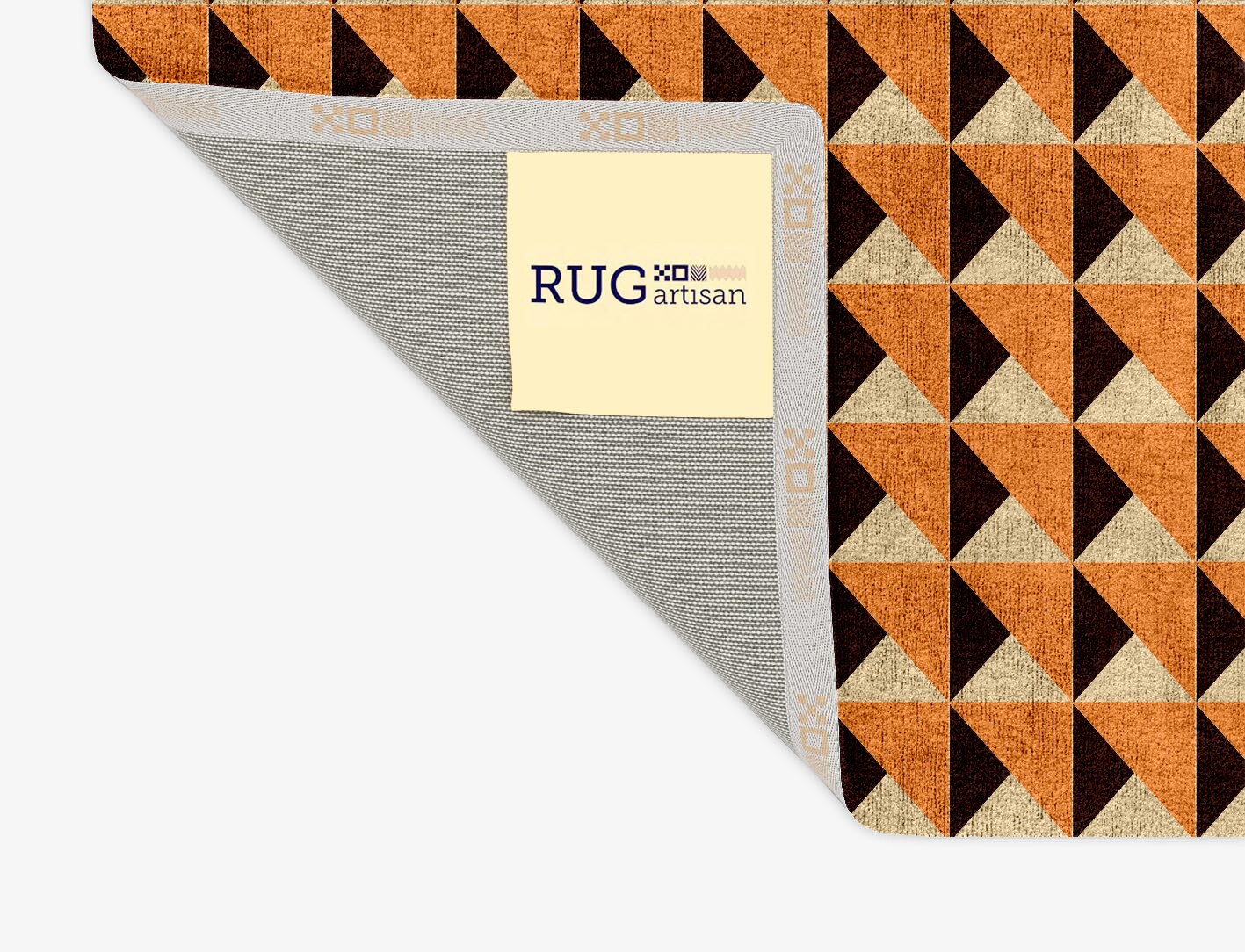 Prism Geometric Rectangle Hand Tufted Bamboo Silk Custom Rug by Rug Artisan