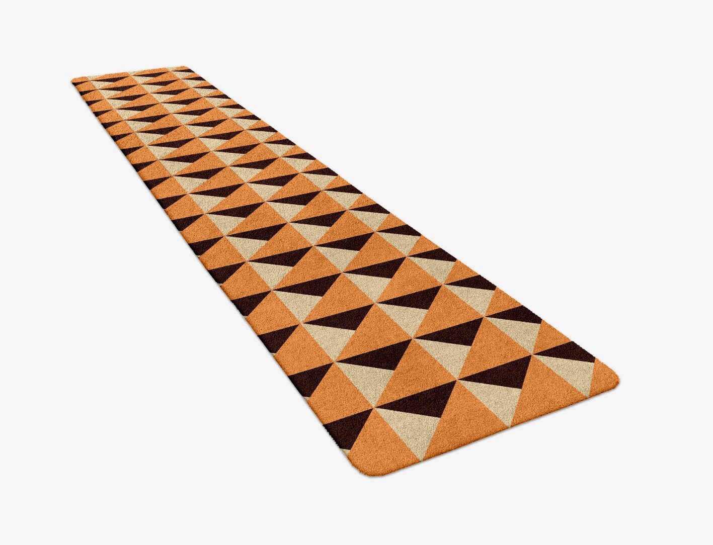 Prism Geometric Runner Hand Tufted Pure Wool Custom Rug by Rug Artisan