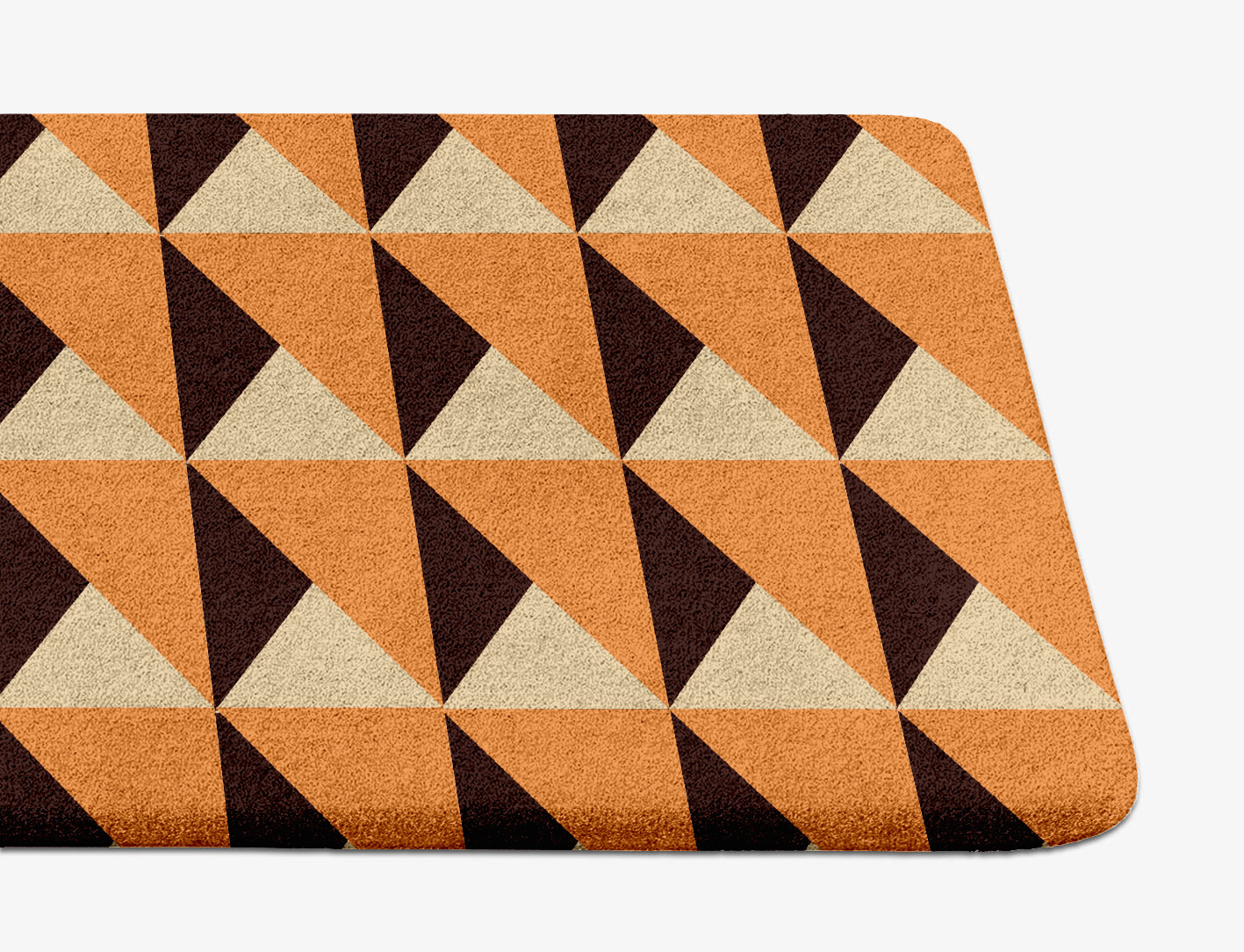 Prism Geometric Runner Hand Tufted Pure Wool Custom Rug by Rug Artisan