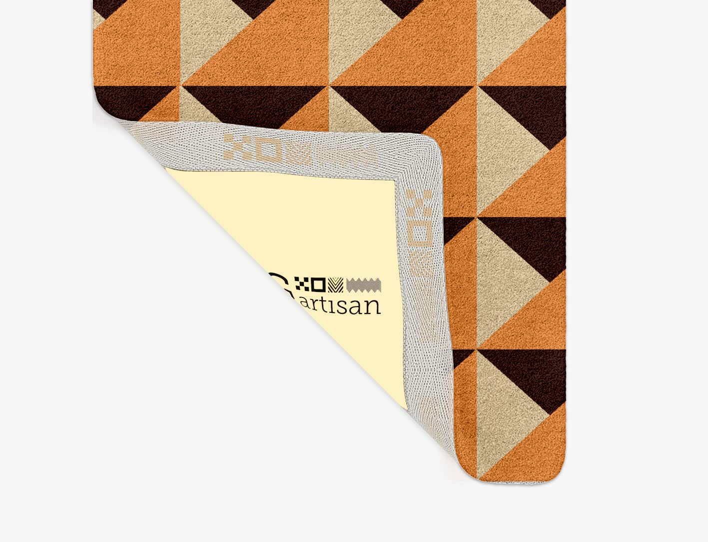 Prism Geometric Runner Hand Tufted Pure Wool Custom Rug by Rug Artisan