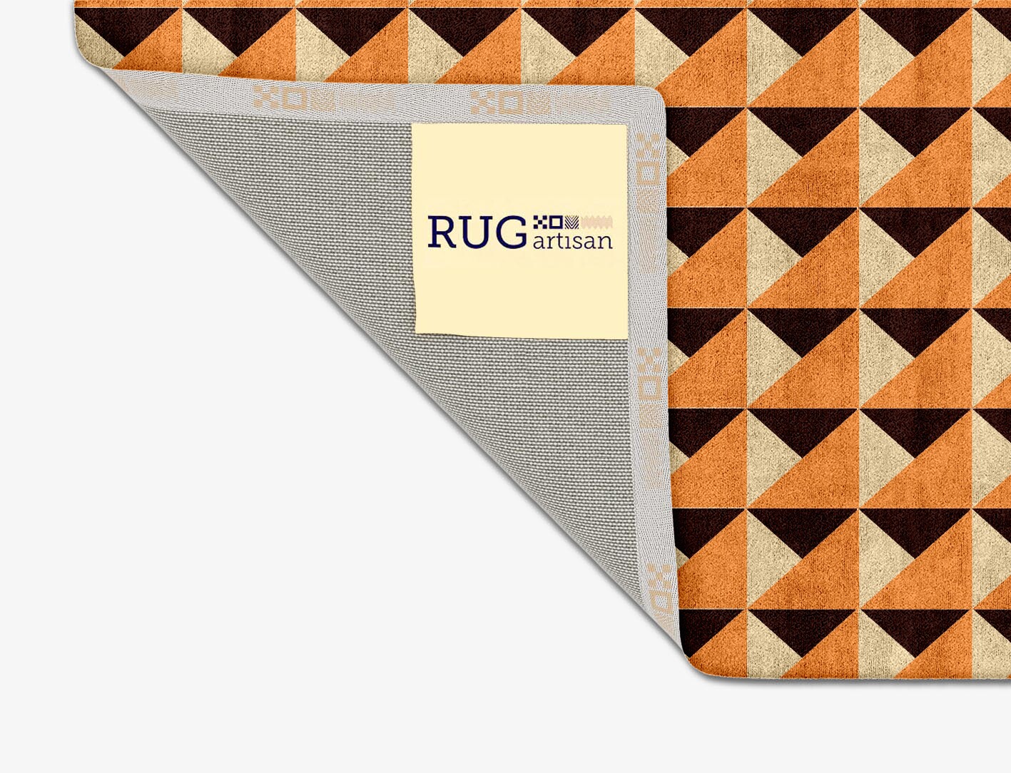 Prism Geometric Square Hand Tufted Bamboo Silk Custom Rug by Rug Artisan