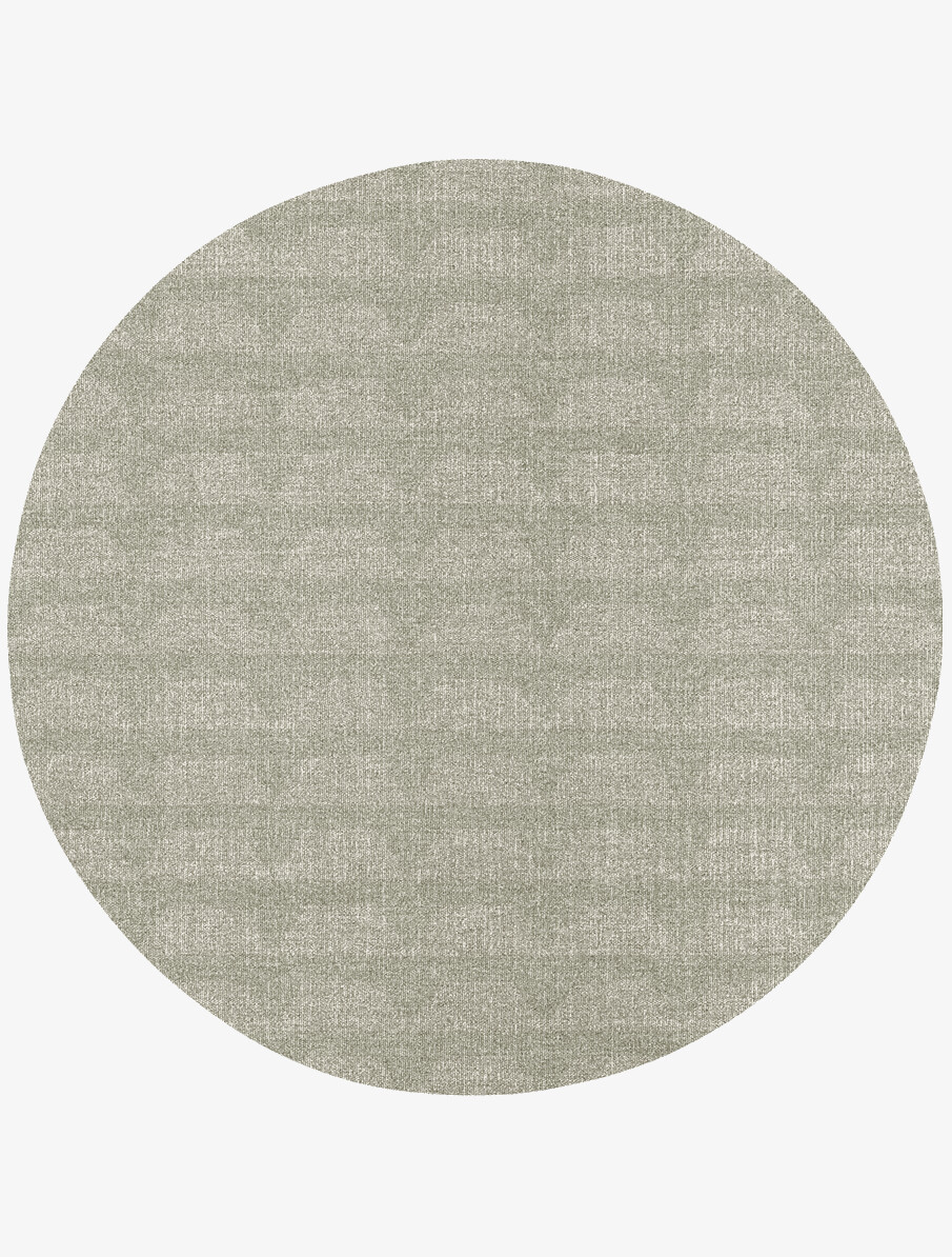 Pulse Minimalist Round Flatweave New Zealand Wool Custom Rug by Rug Artisan