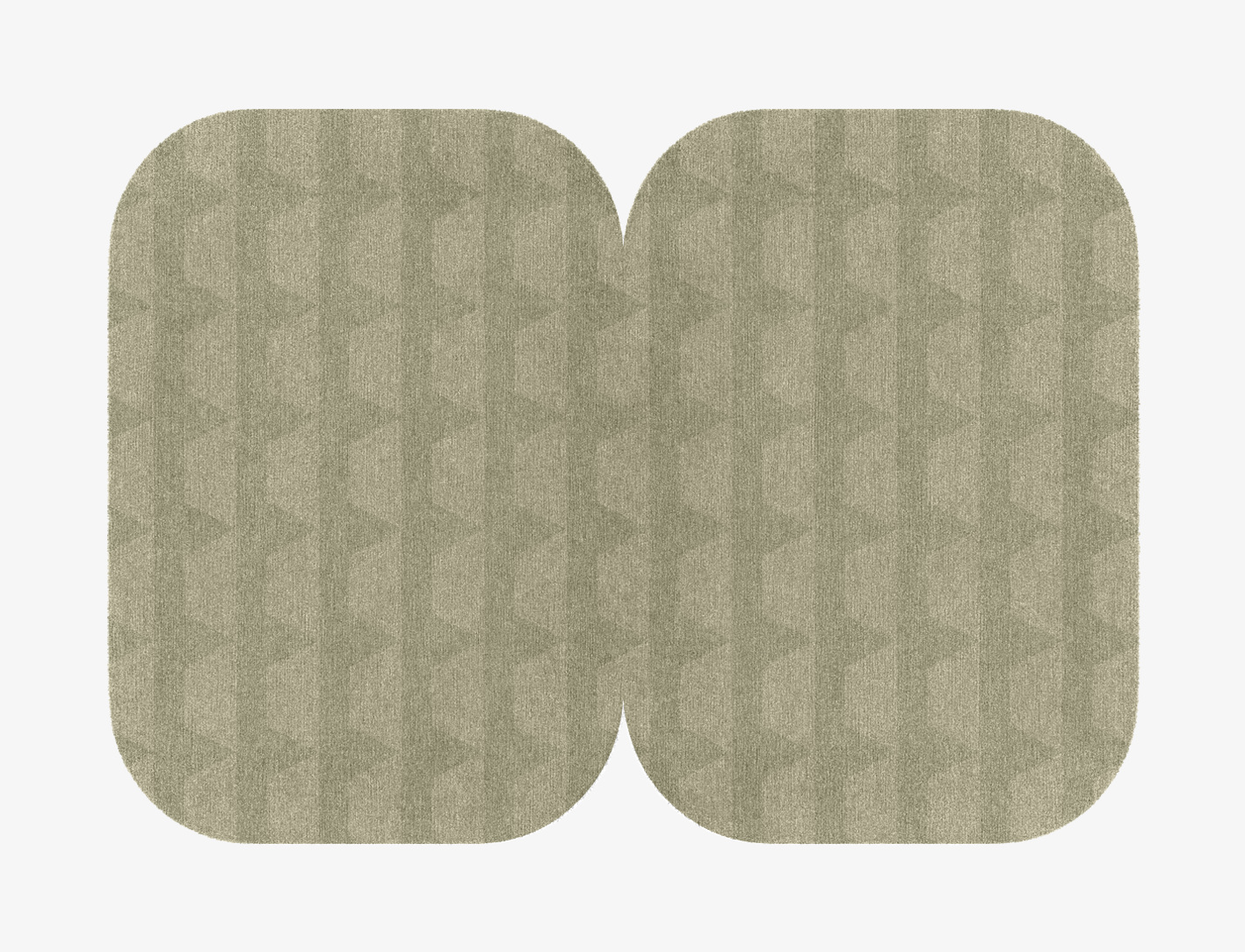Pulse Minimalist Eight Hand Knotted Tibetan Wool Custom Rug by Rug Artisan