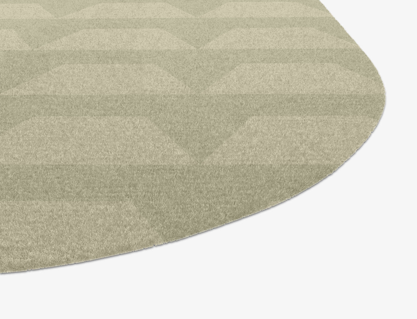 Pulse Minimalist Oblong Hand Knotted Tibetan Wool Custom Rug by Rug Artisan