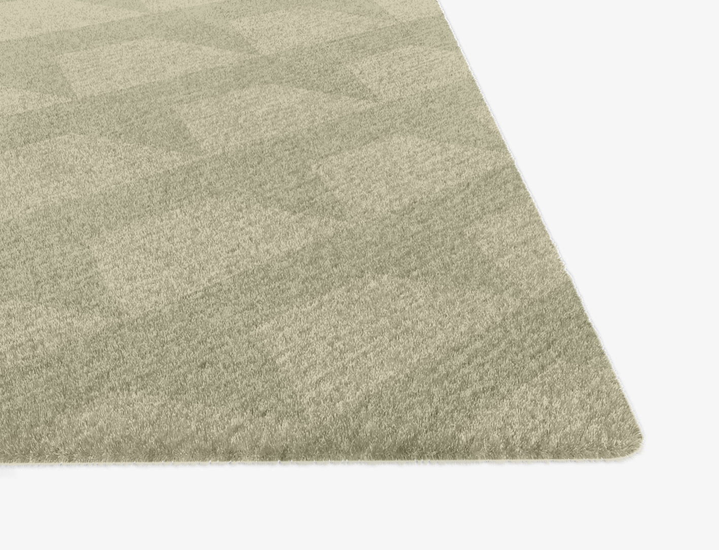 Pulse Minimalist Ogee Hand Knotted Tibetan Wool Custom Rug by Rug Artisan