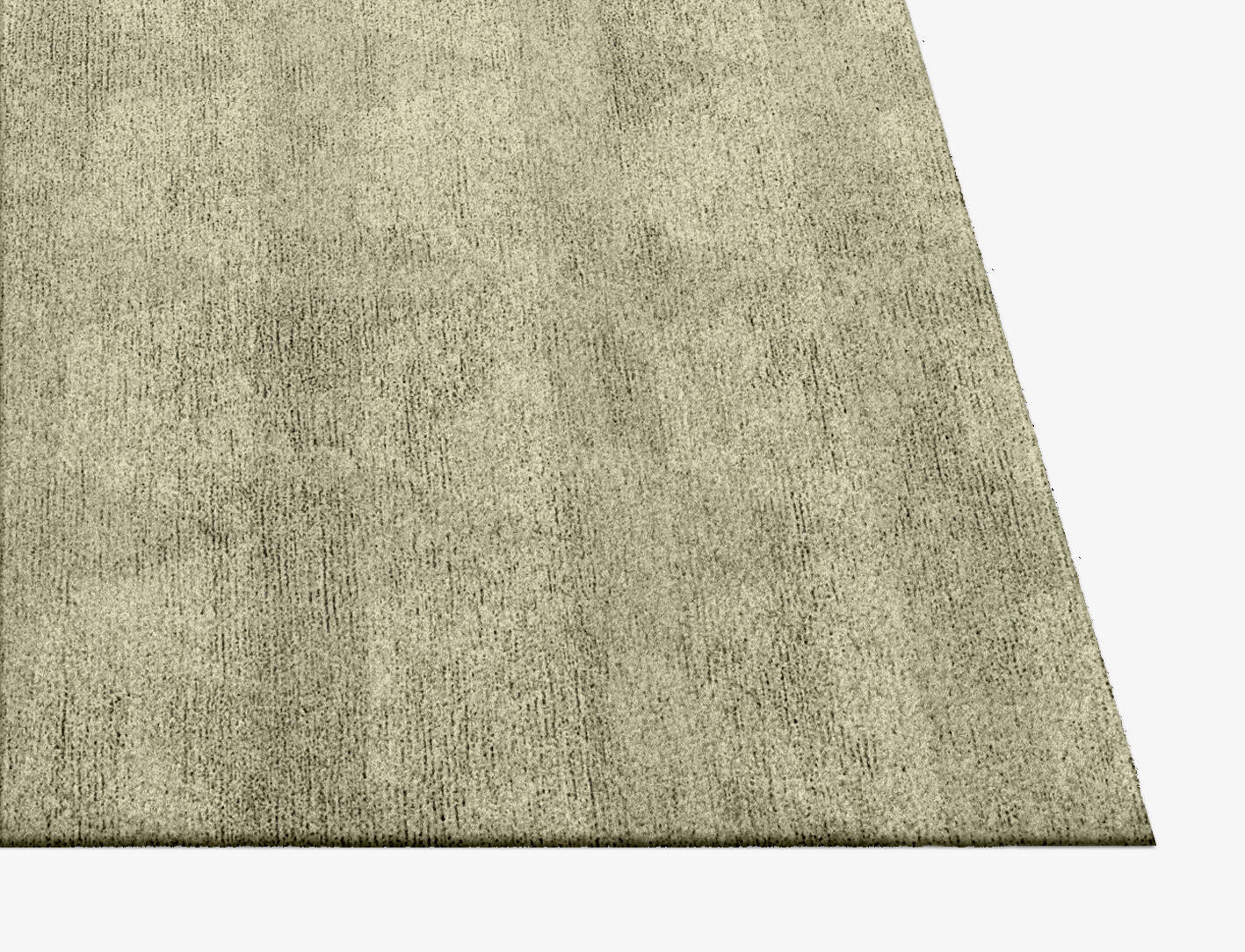 Pulse Minimalist Square Hand Knotted Bamboo Silk Custom Rug by Rug Artisan