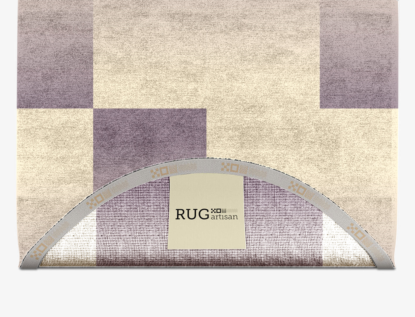 Purple Ombre Capsule Hand Knotted Bamboo Silk Custom Rug by Rug Artisan