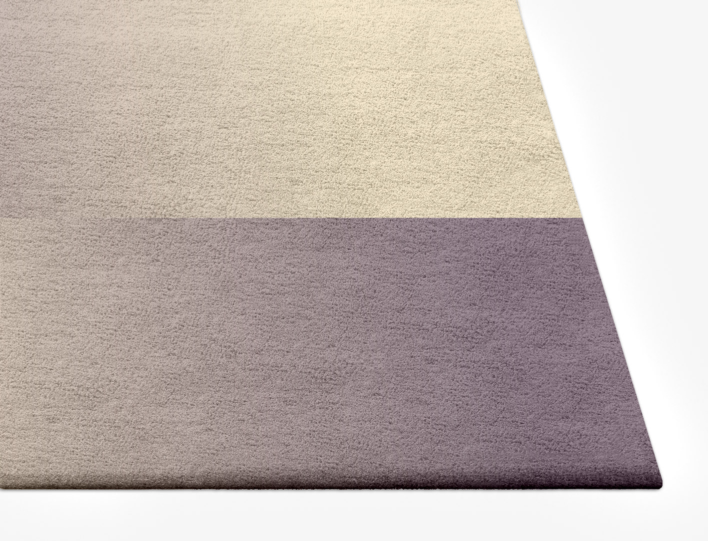 Purple Ombre Rectangle Hand Tufted Pure Wool Custom Rug by Rug Artisan