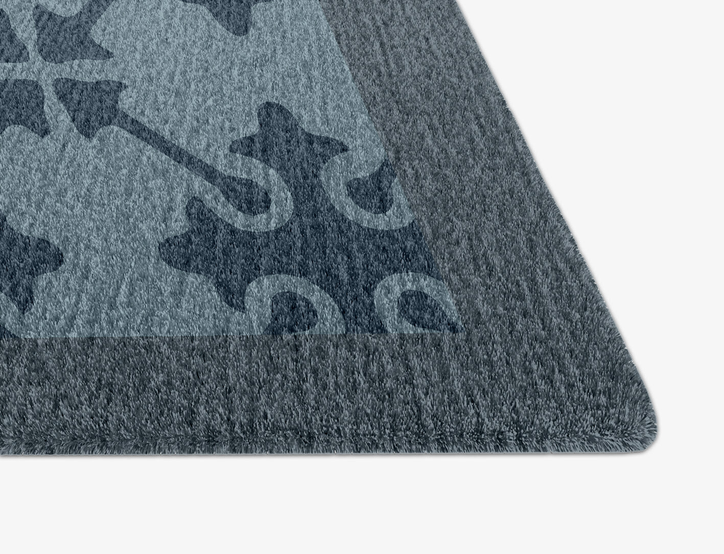 Puzzle Geometric Arch Hand Knotted Tibetan Wool Custom Rug by Rug Artisan
