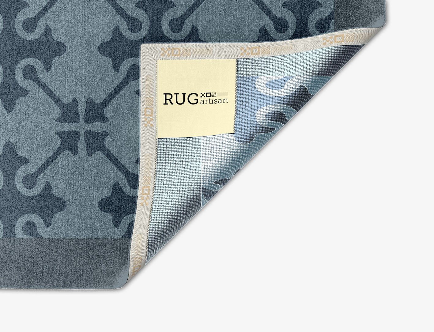 Puzzle Geometric Arch Hand Knotted Tibetan Wool Custom Rug by Rug Artisan