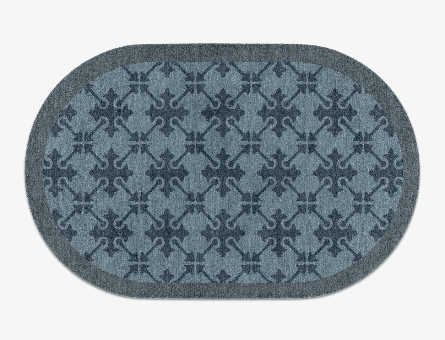 Puzzle Geometric Capsule Hand Knotted Tibetan Wool Custom Rug by Rug Artisan