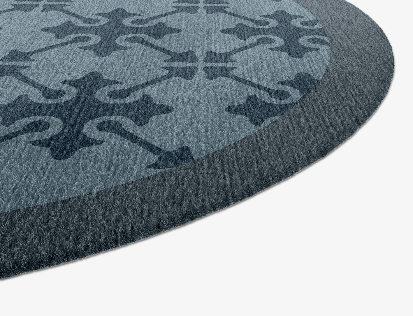 Puzzle Geometric Capsule Hand Knotted Tibetan Wool Custom Rug by Rug Artisan