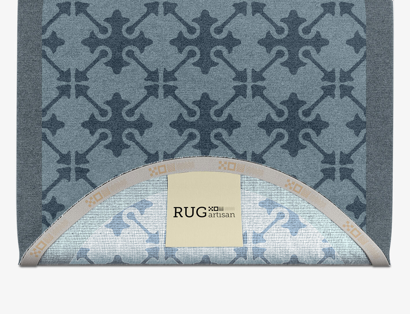 Puzzle Geometric Capsule Hand Knotted Tibetan Wool Custom Rug by Rug Artisan