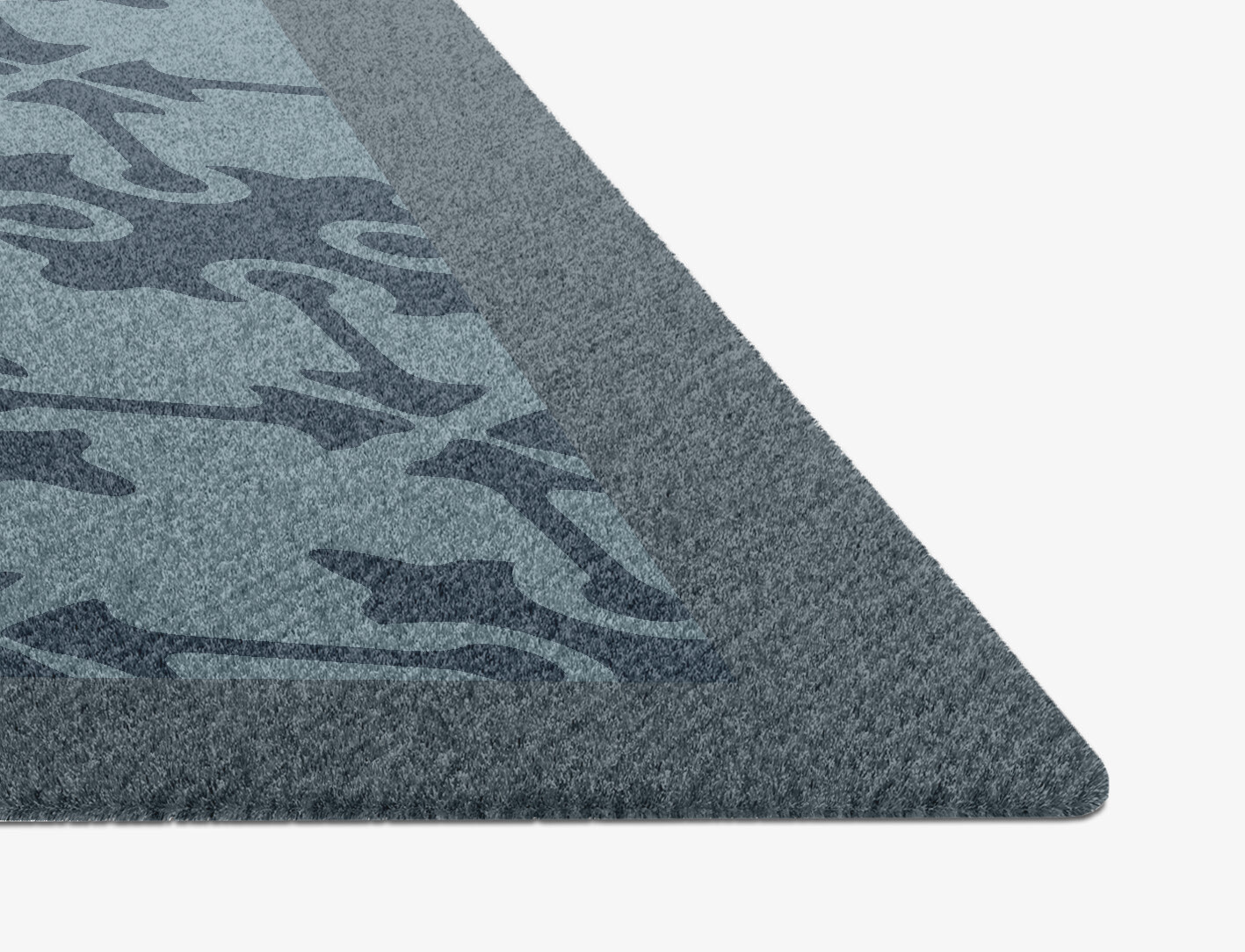 Puzzle Geometric Diamond Hand Knotted Tibetan Wool Custom Rug by Rug Artisan