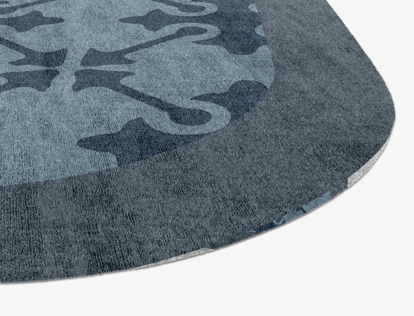 Puzzle Geometric Eight Hand Knotted Bamboo Silk Custom Rug by Rug Artisan