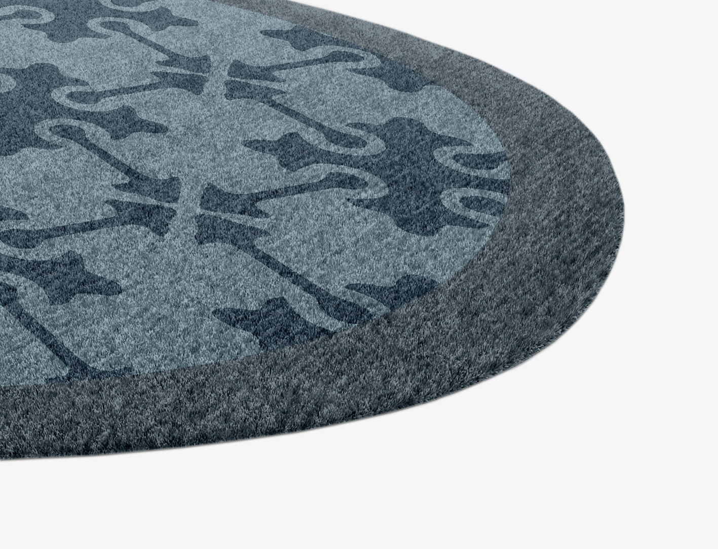 Puzzle Geometric Splash Hand Knotted Tibetan Wool Custom Rug by Rug Artisan