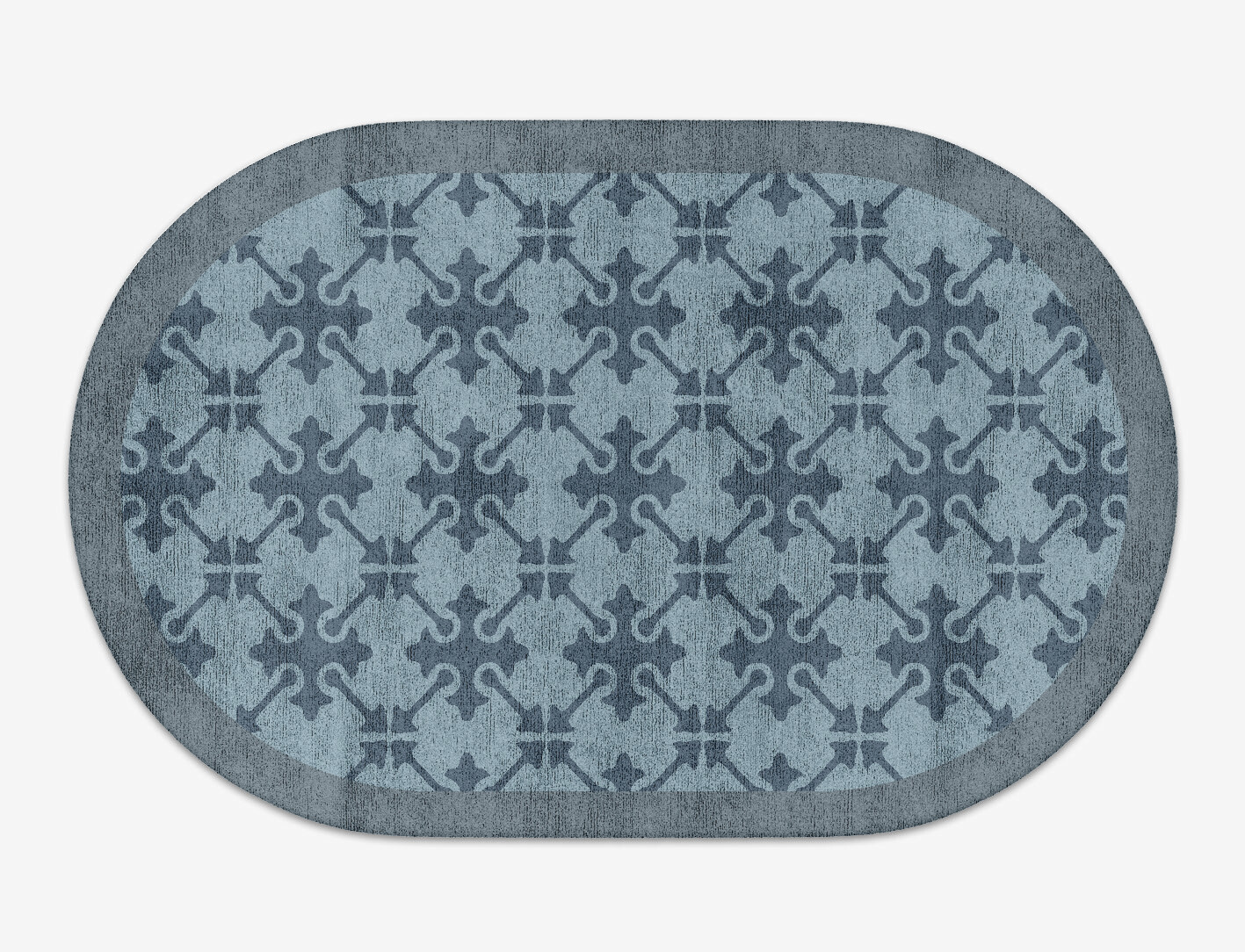 Puzzle Geometric Capsule Hand Tufted Bamboo Silk Custom Rug by Rug Artisan