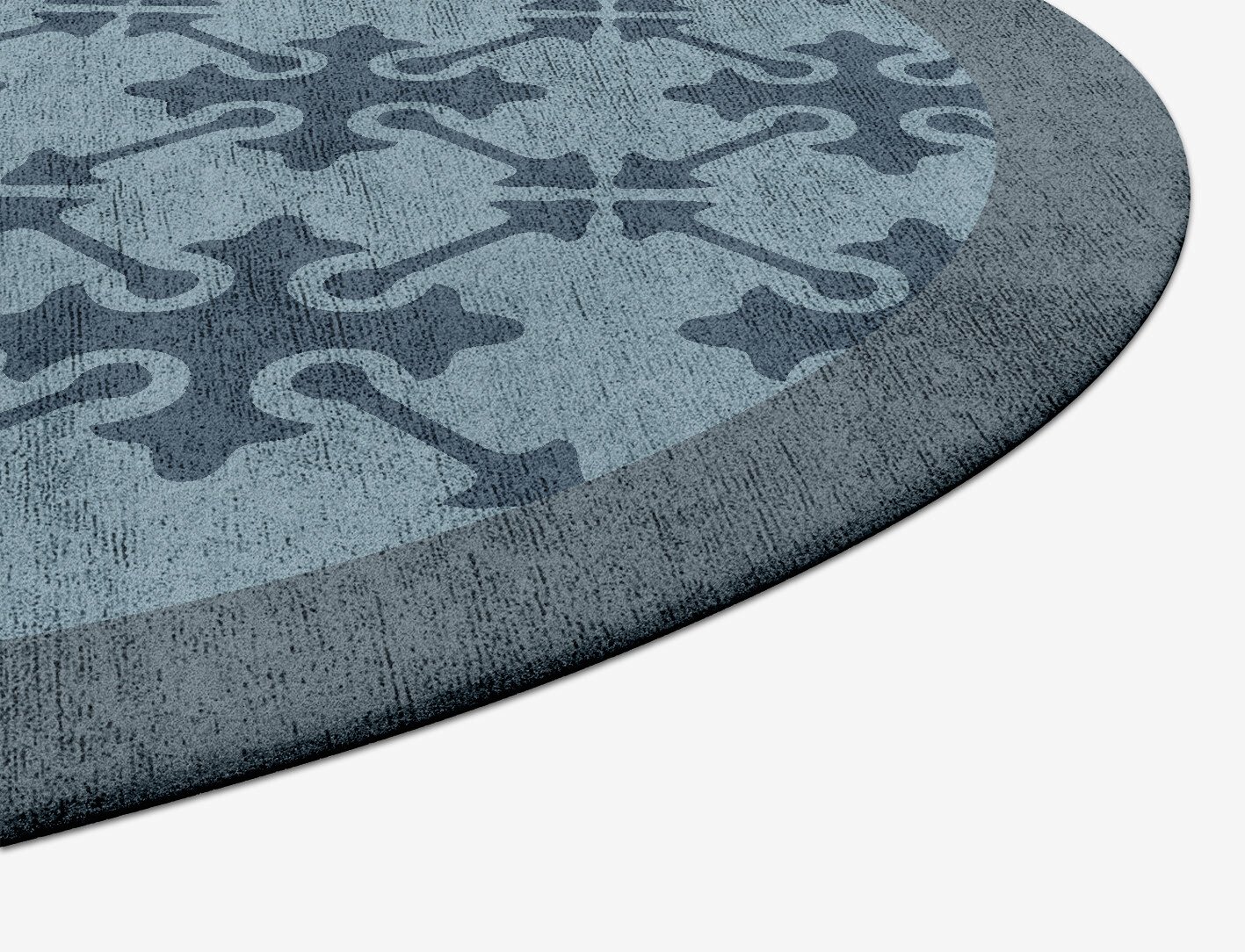Puzzle Geometric Capsule Hand Tufted Bamboo Silk Custom Rug by Rug Artisan