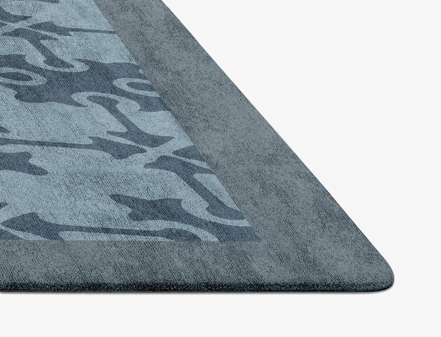 Puzzle Geometric Diamond Hand Tufted Bamboo Silk Custom Rug by Rug Artisan
