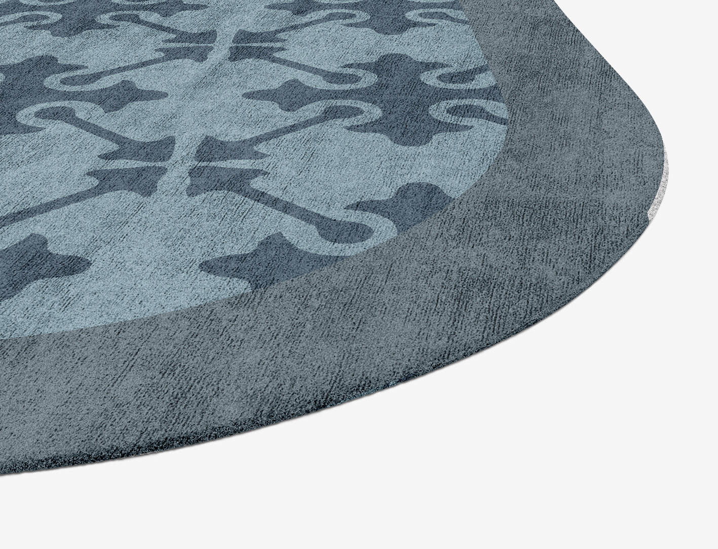 Puzzle Geometric Oblong Hand Tufted Bamboo Silk Custom Rug by Rug Artisan