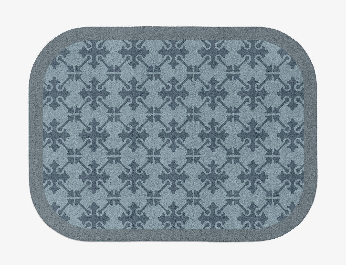 Puzzle Geometric Oblong Hand Tufted Pure Wool Custom Rug by Rug Artisan