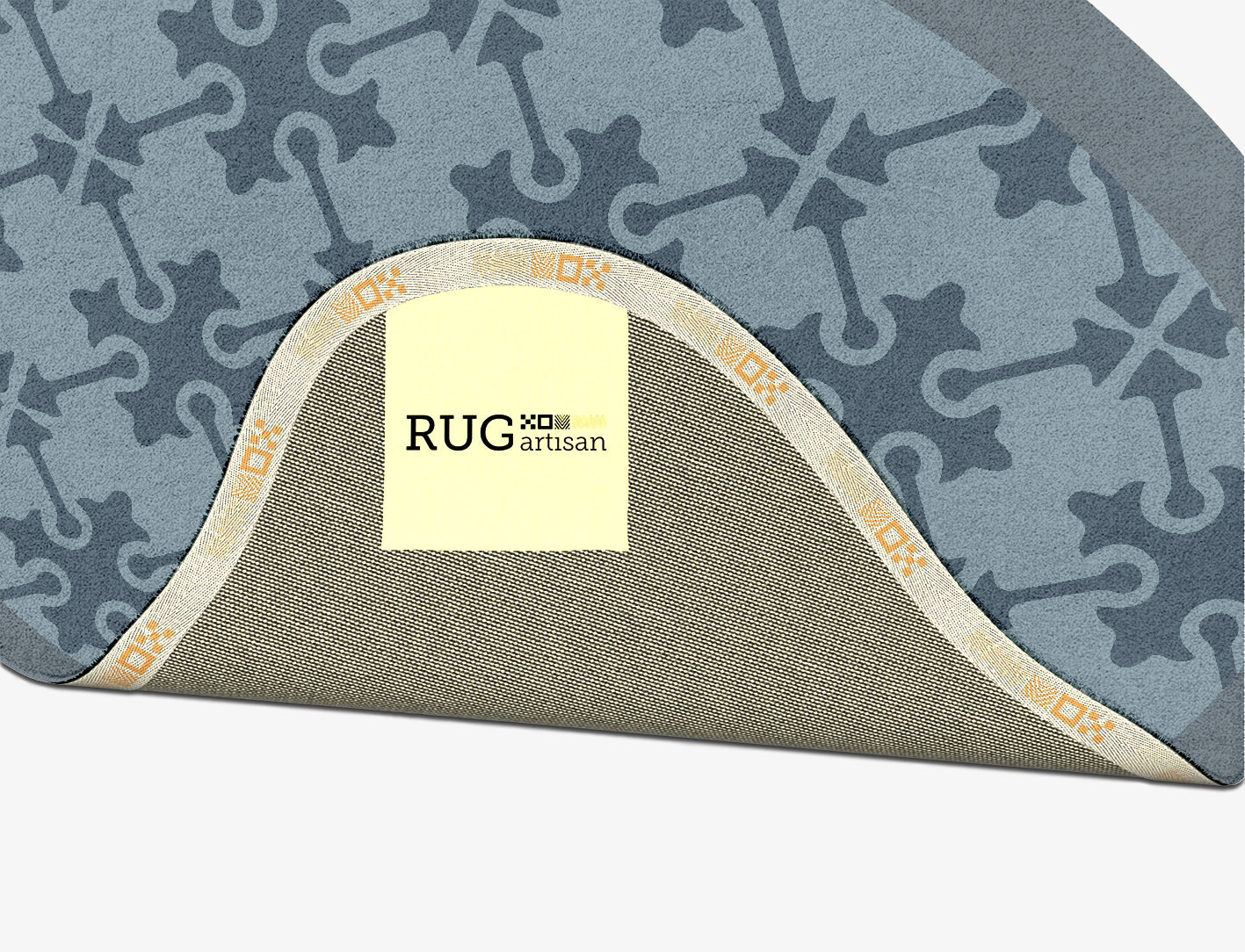 Puzzle Geometric Splash Hand Tufted Pure Wool Custom Rug by Rug Artisan