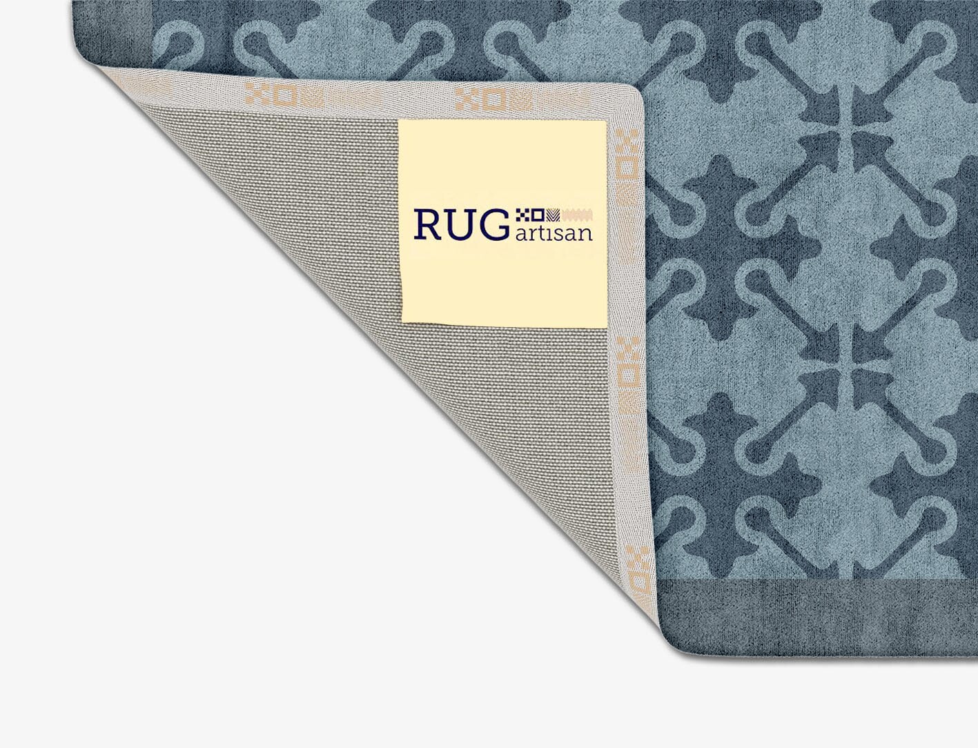 Puzzle Geometric Square Hand Tufted Bamboo Silk Custom Rug by Rug Artisan