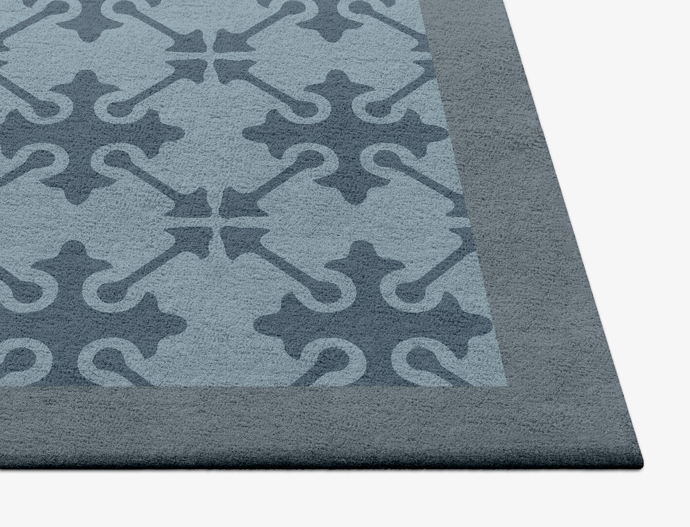 Puzzle Geometric Square Hand Tufted Pure Wool Custom Rug by Rug Artisan
