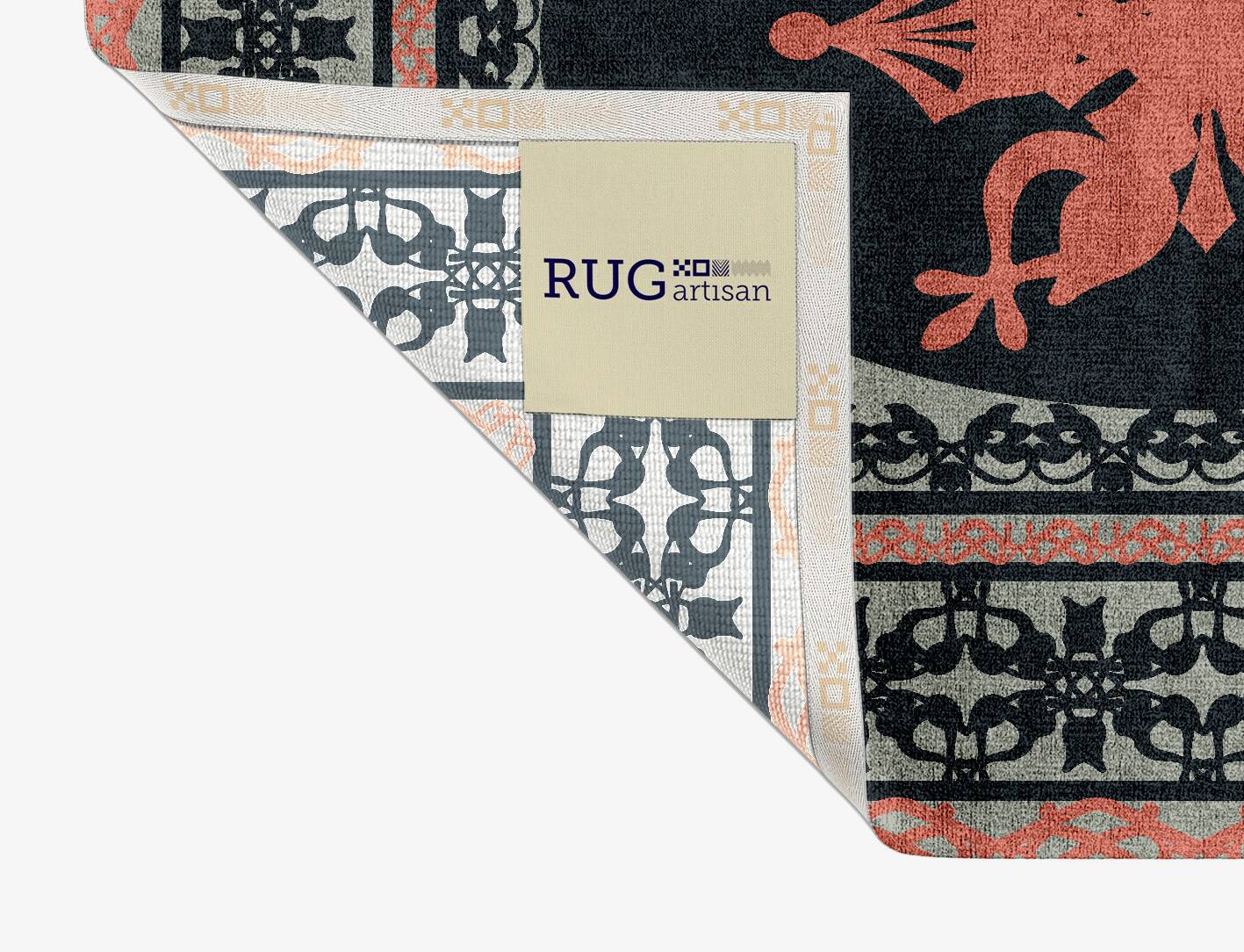 Qita Vintage Rectangle Hand Knotted Bamboo Silk Custom Rug by Rug Artisan