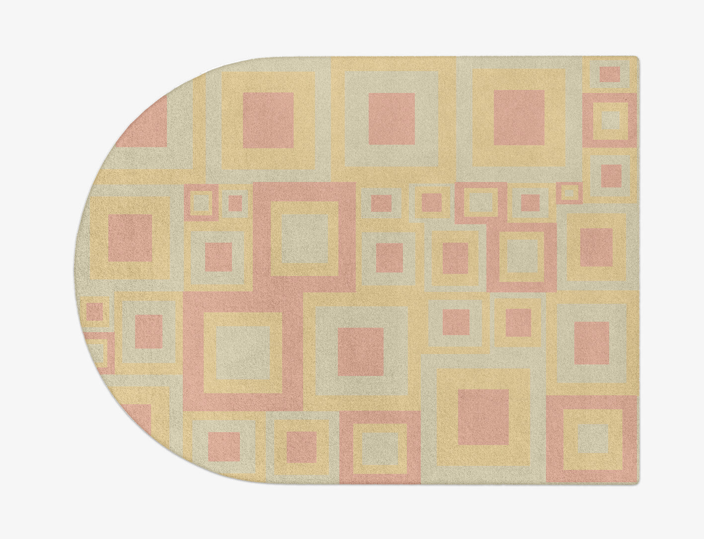 Quad Geometric Arch Hand Tufted Pure Wool Custom Rug by Rug Artisan