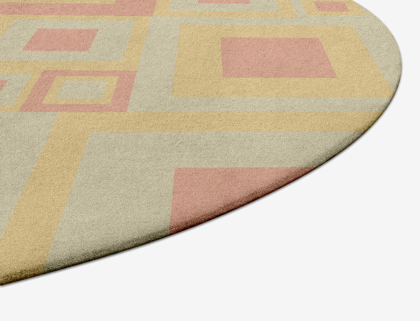 Quad Geometric Capsule Hand Tufted Pure Wool Custom Rug by Rug Artisan