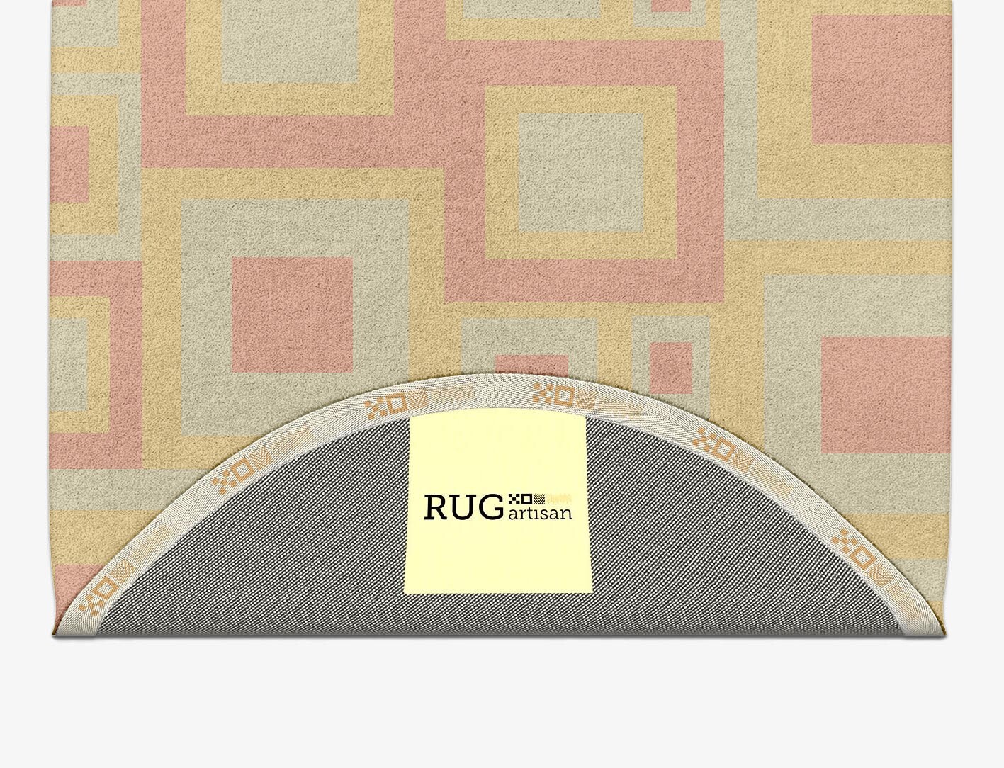 Quad Geometric Capsule Hand Tufted Pure Wool Custom Rug by Rug Artisan