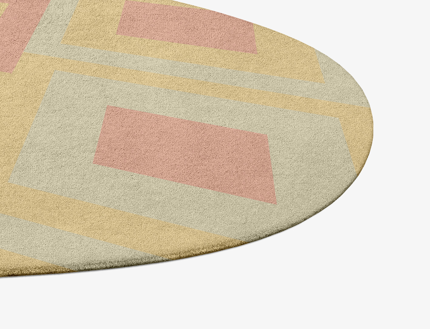 Quad Geometric Splash Hand Tufted Pure Wool Custom Rug by Rug Artisan