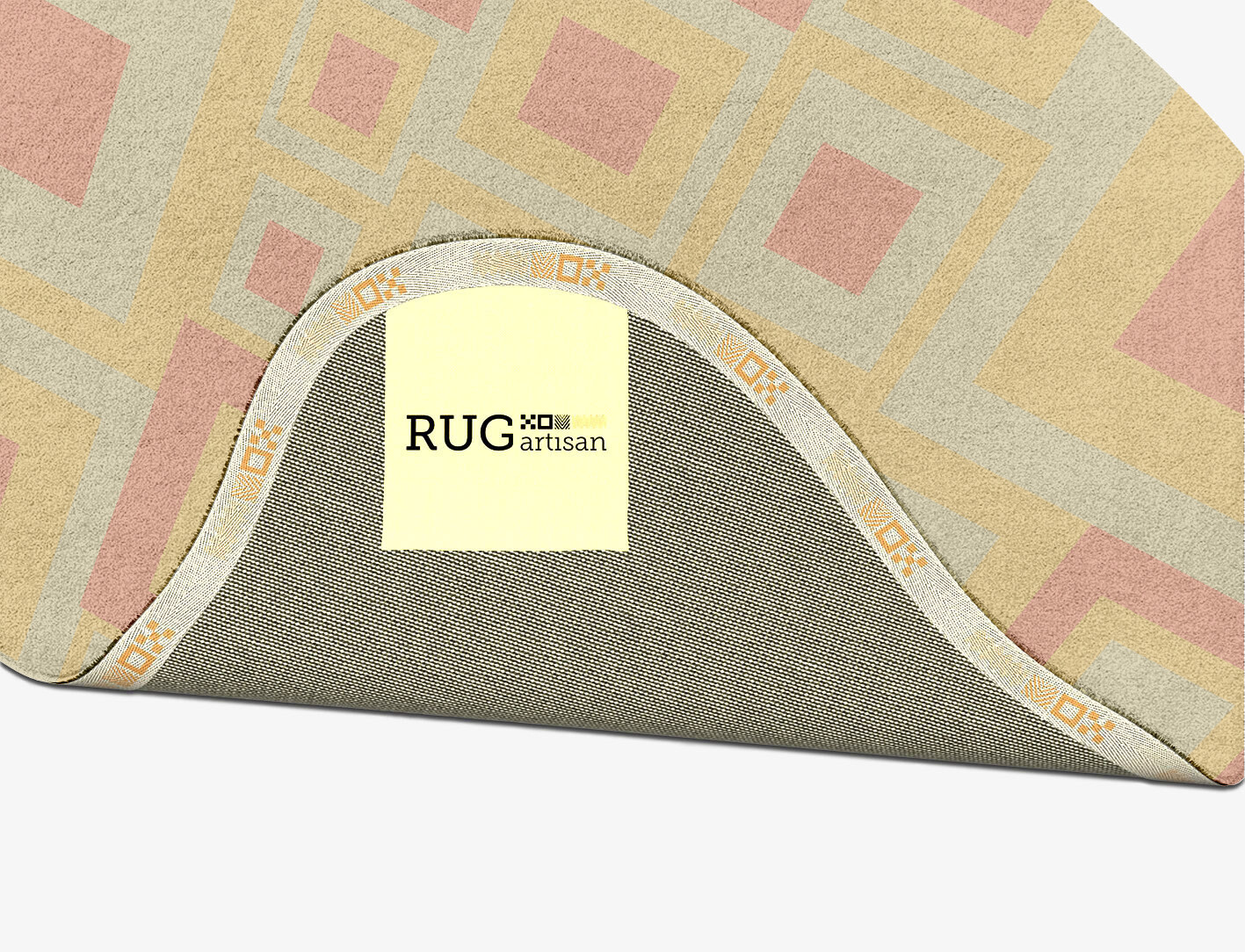 Quad Geometric Splash Hand Tufted Pure Wool Custom Rug by Rug Artisan