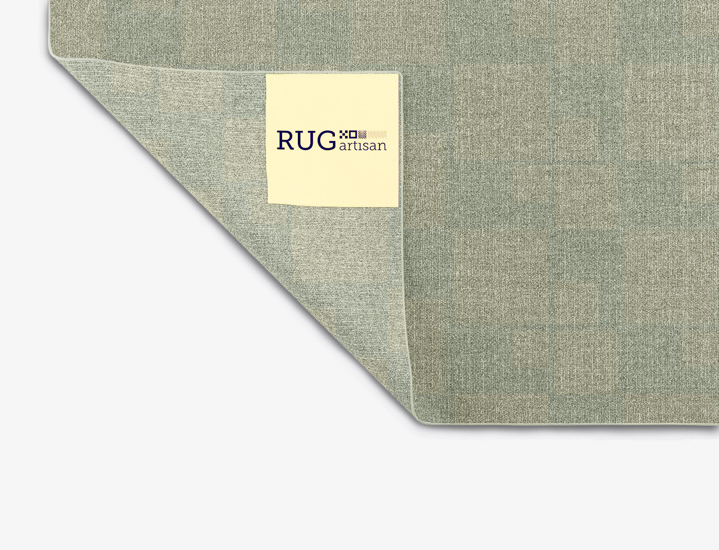 Quadral Minimalist Square Flatweave New Zealand Wool Custom Rug by Rug Artisan