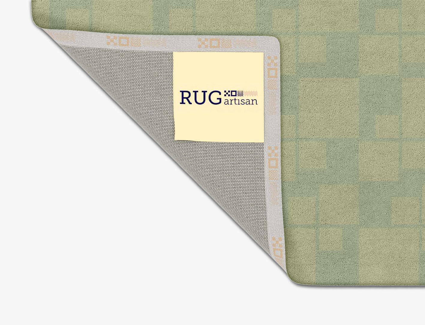 Quadral Minimalist Square Hand Tufted Pure Wool Custom Rug by Rug Artisan