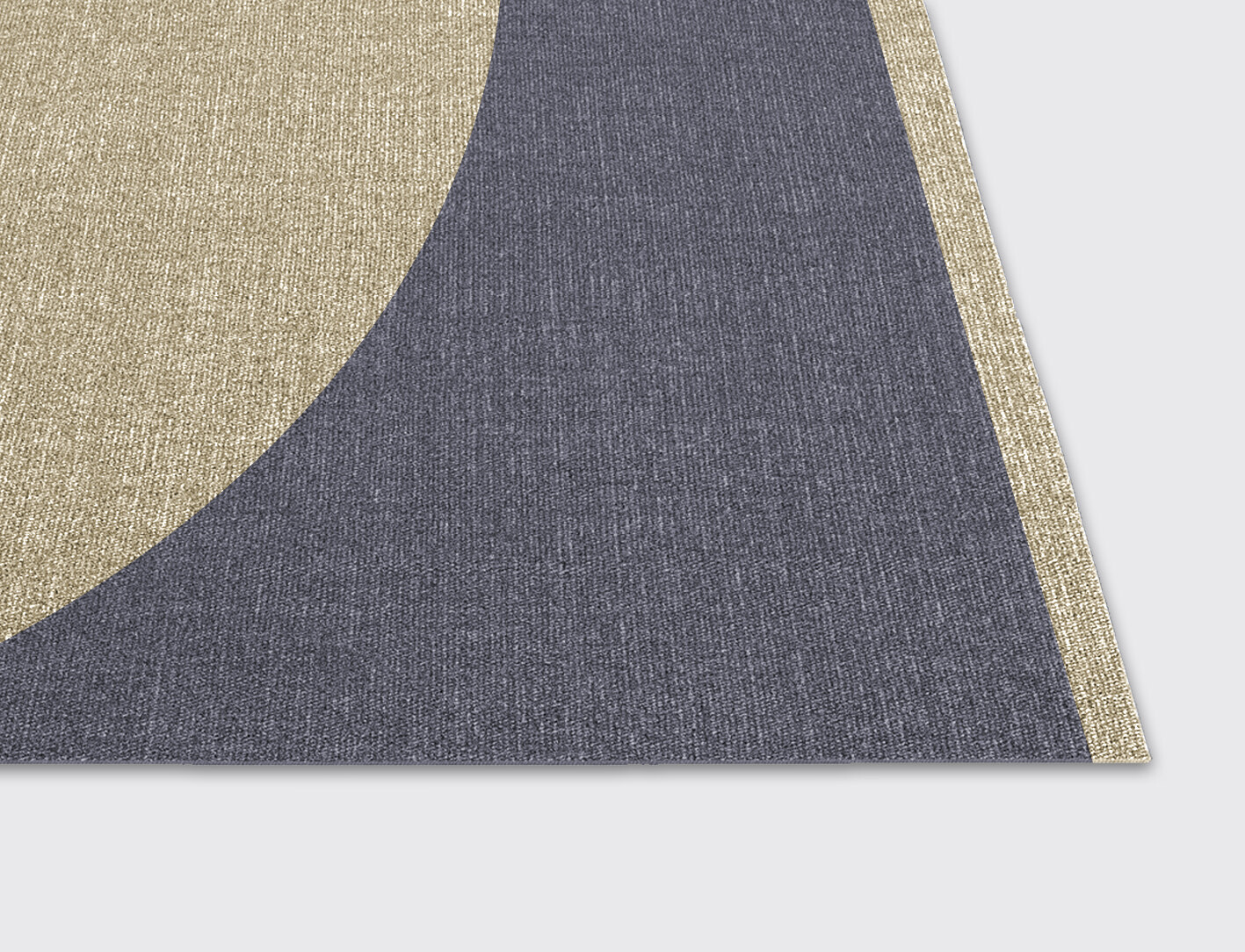 Quadrant Geometric Rectangle Flatweave New Zealand Wool Custom Rug by Rug Artisan