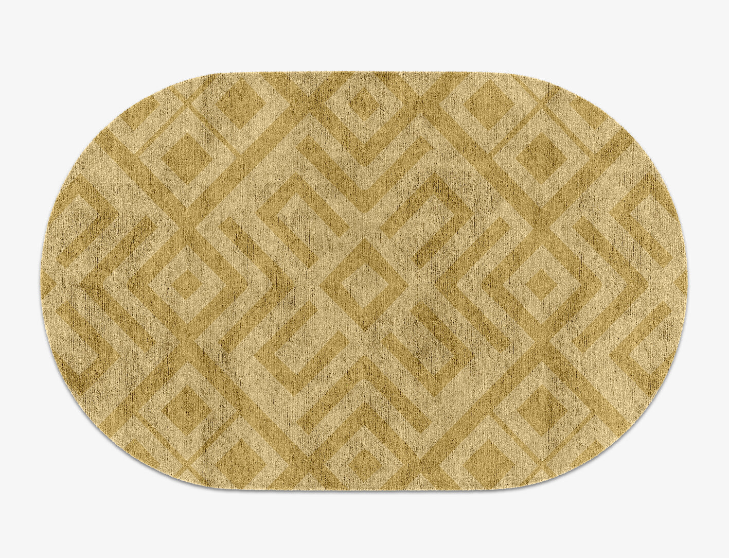 Quinn Geometric Capsule Hand Knotted Bamboo Silk Custom Rug by Rug Artisan