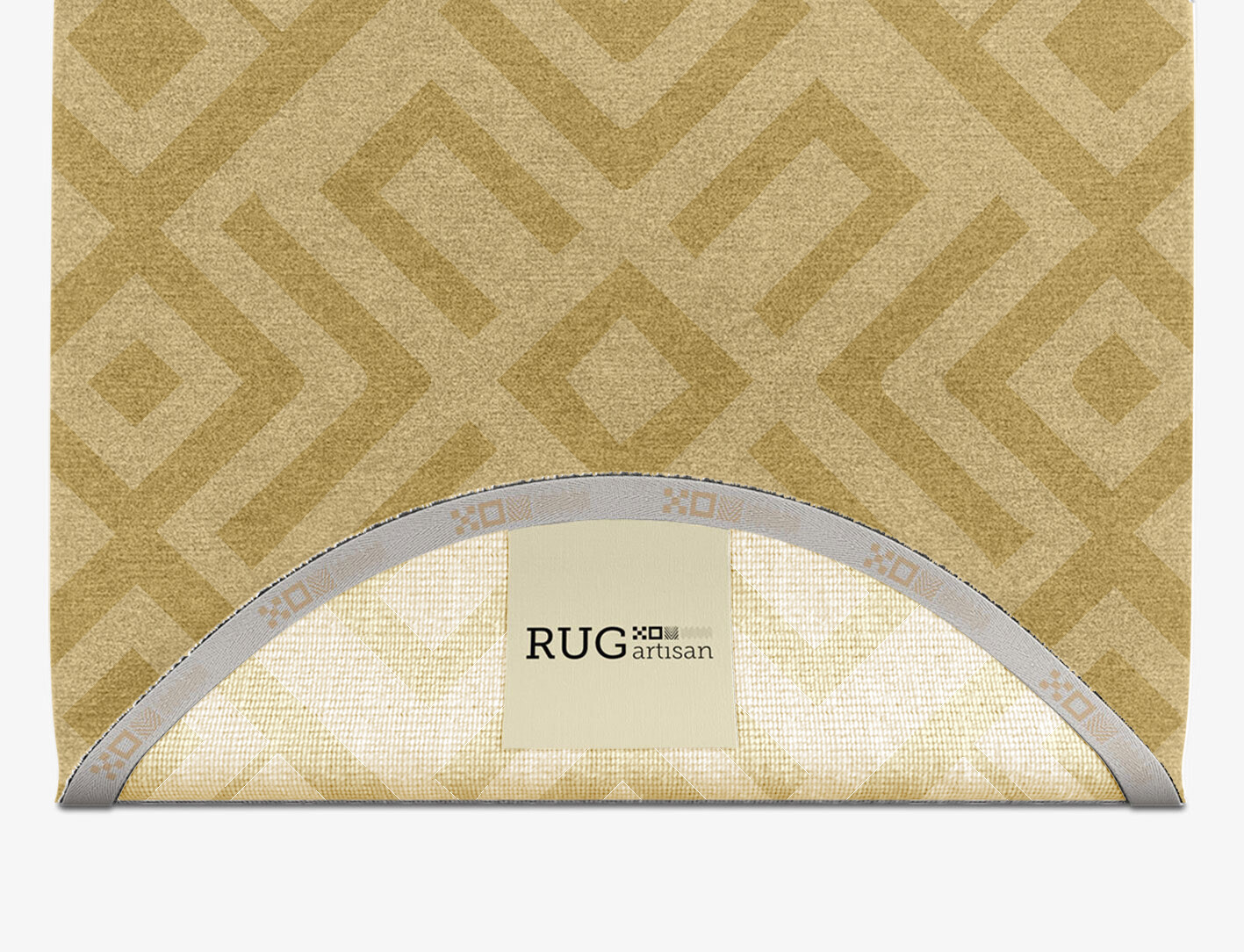 Quinn Geometric Capsule Hand Knotted Tibetan Wool Custom Rug by Rug Artisan