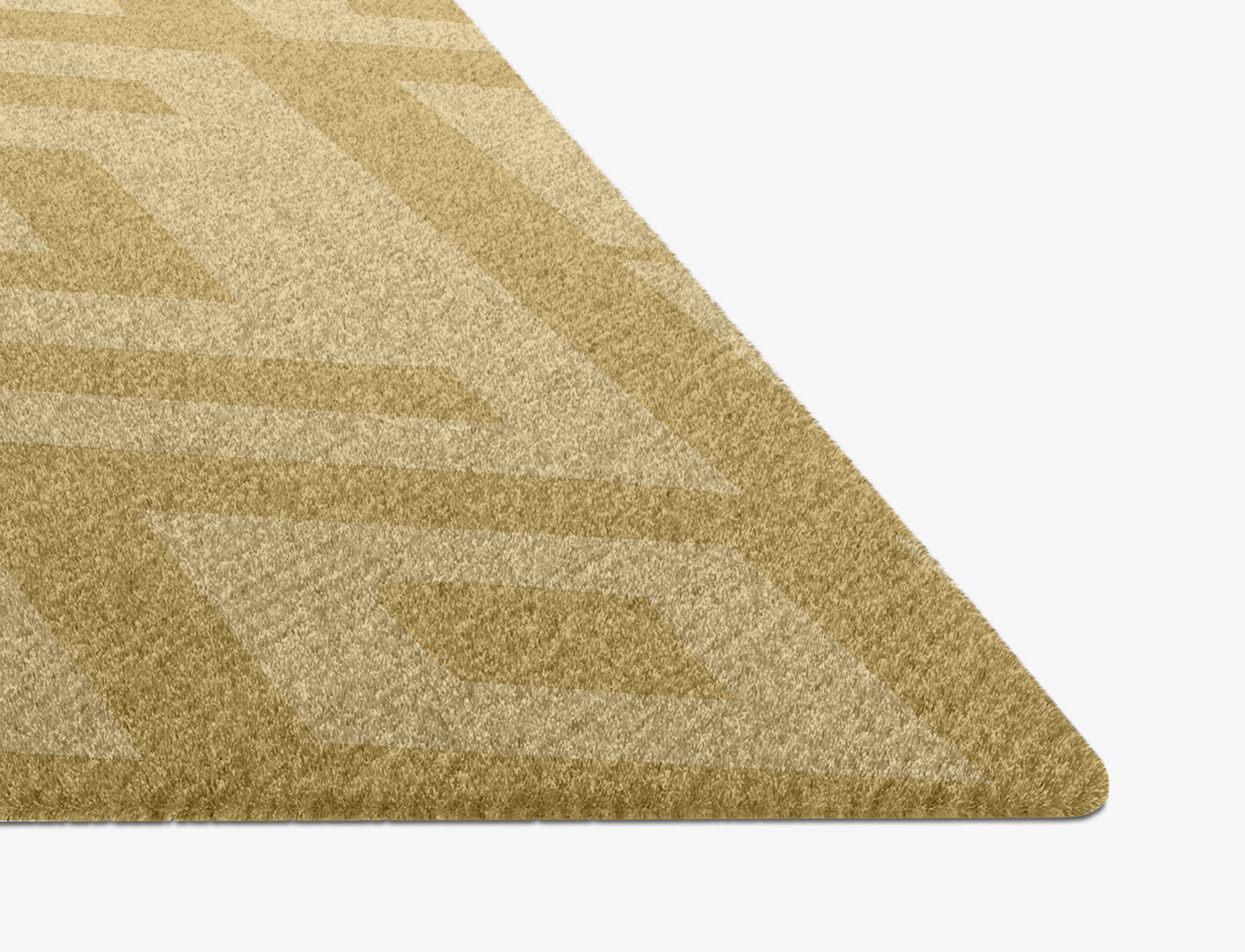 Quinn Geometric Diamond Hand Knotted Tibetan Wool Custom Rug by Rug Artisan