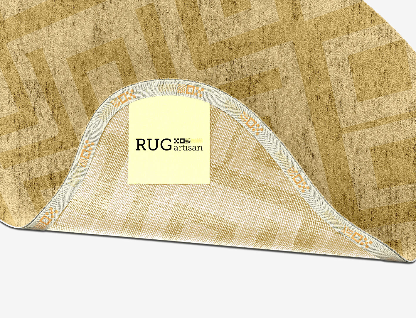 Quinn Geometric Splash Hand Knotted Bamboo Silk Custom Rug by Rug Artisan