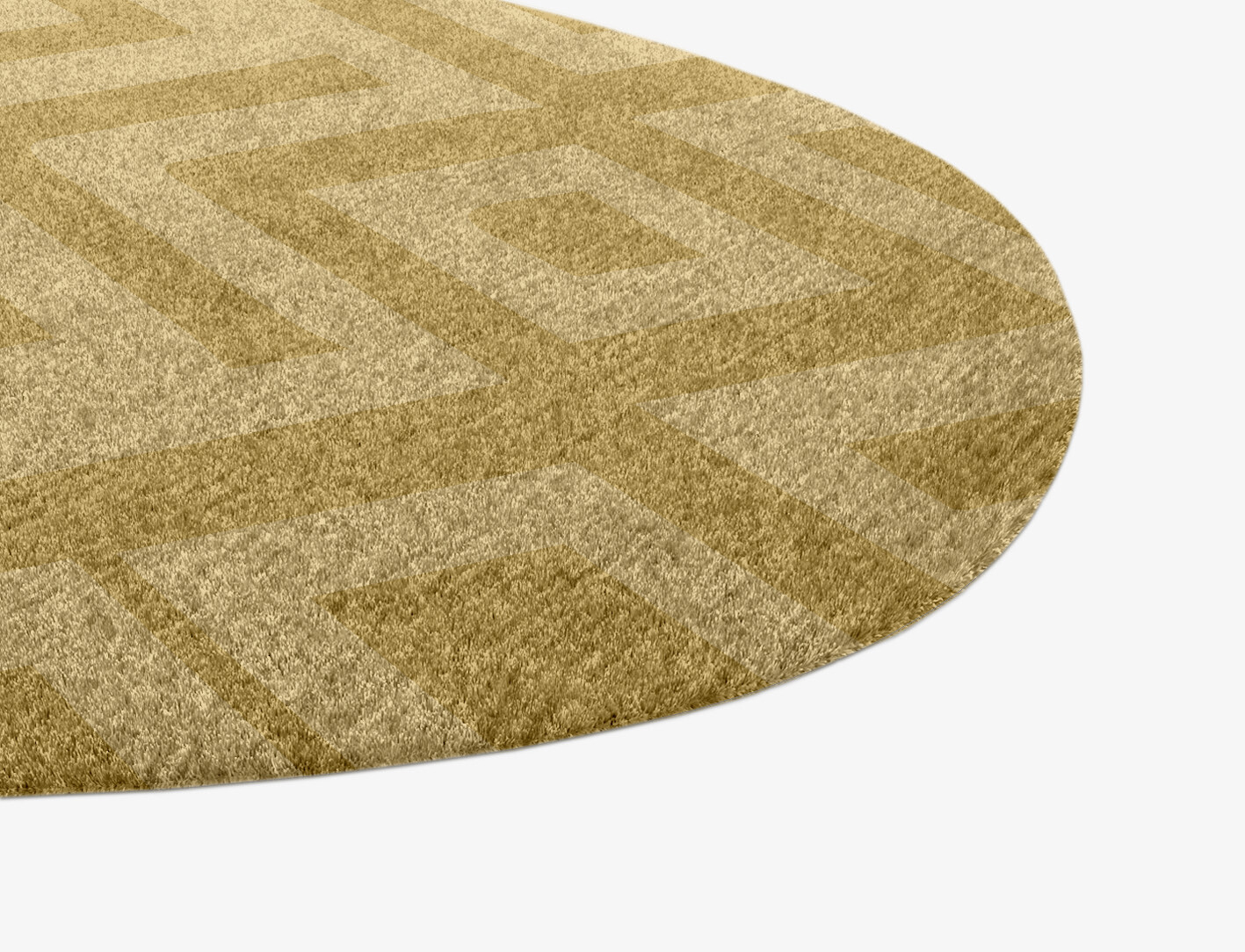Quinn Geometric Splash Hand Knotted Tibetan Wool Custom Rug by Rug Artisan