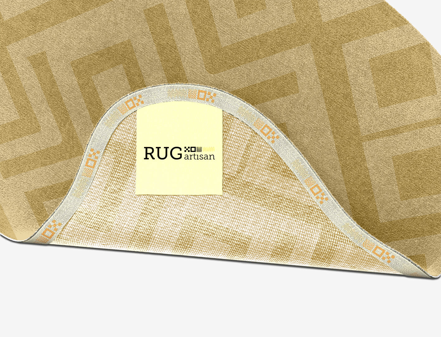 Quinn Geometric Splash Hand Knotted Tibetan Wool Custom Rug by Rug Artisan